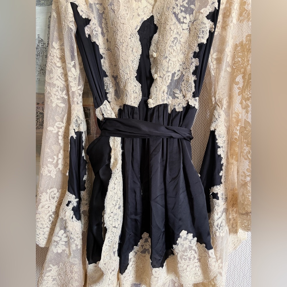 Hypnotic Satin Drape Dress Black size 0 Zimmermann - Picture 7 of 8